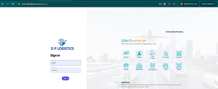 A screenshot of a login page

AI-generated content may be incorrect.